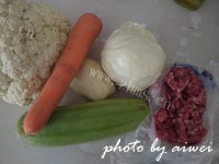 肉丸胡辣汤做法图解1)