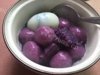 好吃的紫薯汤圆做法图解6)