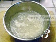 自己做的椰汁红豆糕做法图解3)