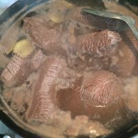美味的麻辣牛肉干做法图解2)