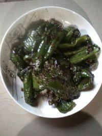 家常菜虎皮青椒