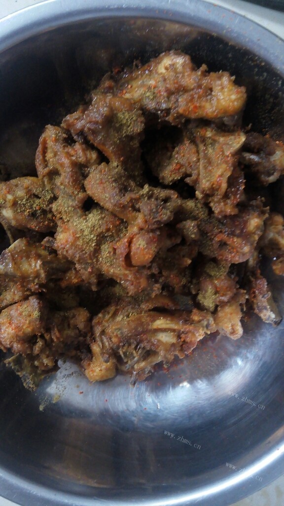 独特的炸鸡块