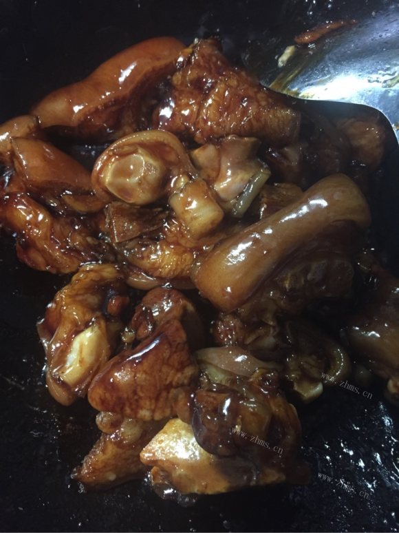 珍馐美味的红烧猪蹄