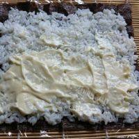「手工美食」好吃的土豆鸡蛋寿司	做法图解7)