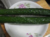 「家有大厨」黄瓜炒鸡蛋做法图解1)