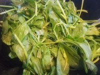 香飘十里的清炒菠菜做法图解3)