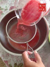 自制西瓜西米露做法图解5)