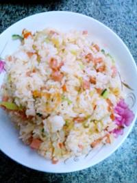 美味的辣白菜炒饭