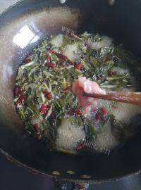家常菜香辣酸菜肉片做法图解7)