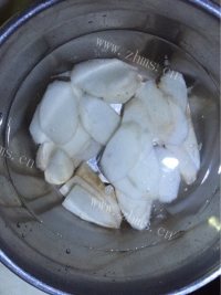 脆炒山药做法图解2)