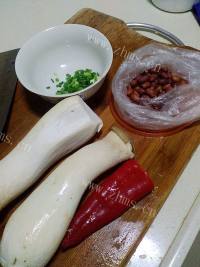 香喷喷的干煸杏鲍菇做法图解1)