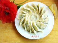 美味的黄瓜鸡蛋饺子