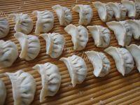 自制荠菜煎饺做法图解6)
