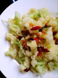 简单的凉拌花菜