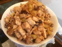 美味香菇土豆炒鸡丁做法图解8)