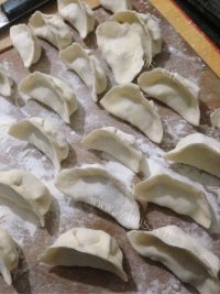 好吃手工素饺子做法图解9)