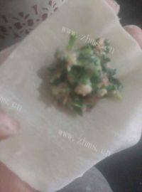 自己做的荠菜馄饨做法图解6)