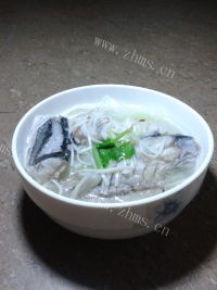 鲜甜的鲅鱼煮面汤做法图解10)