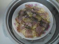 百叶蒸咸肉