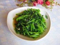 家常的蒜蓉茼蒿