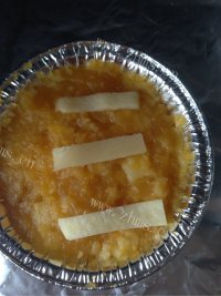 自制芝士焗红薯做法图解4)