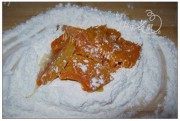 自制花开富贵菊花酥做法图解3)