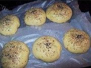 美味的牛奶豆沙面包做法图解6)