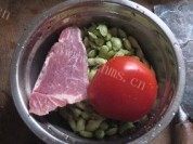 美味的番茄肉片汤做法图解1)