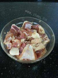 美味香菇鸡肉粽做法图解3)
