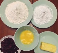 蔓越莓饼干做法图解1)