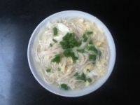 美味的鸡蛋挂面