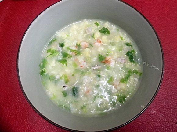 美味的海鲜疙瘩汤