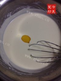 自制轻乳酪蛋糕做法图解6)