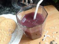 美味的黑米米糊做法图解8)