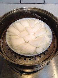 诱人的肉末蒸冬瓜做法图解2)
