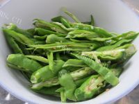 热腾腾的辣椒炒肉做法图解2)