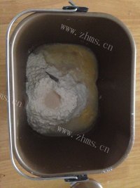 美味的雪花面包做法图解1)