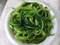 家常菜素炒菜心