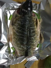美味的香辣烤鱼做法图解3)