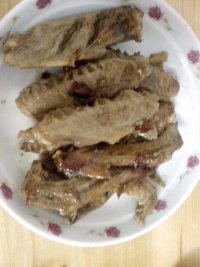 美味的卤鸭翅
