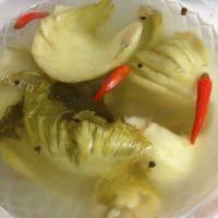 家常菜五花肉炒酸菜做法图解1)