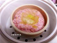 自制咸蛋蒸肉饼