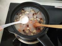 胡萝卜香菇瘦肉粥做法图解6)