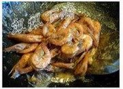 美味的金沙虾做法图解3)