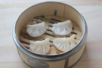 自己做的水晶虾饺做法图解6)