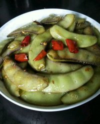 家常菜炒刀豆