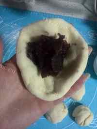 自制豆沙包做法图解5)