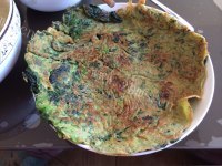 自制菠菜饼