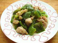家常菜青椒炒鸡块