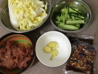 水煮牛肉做法图解1)